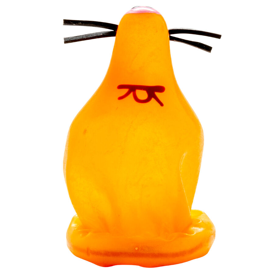 CONDOMERIE - PRESERVATIVI NOVITÀ DIPINTI A MANO FOX INCOLLATI – Preservativi Divertenti – foto 4
