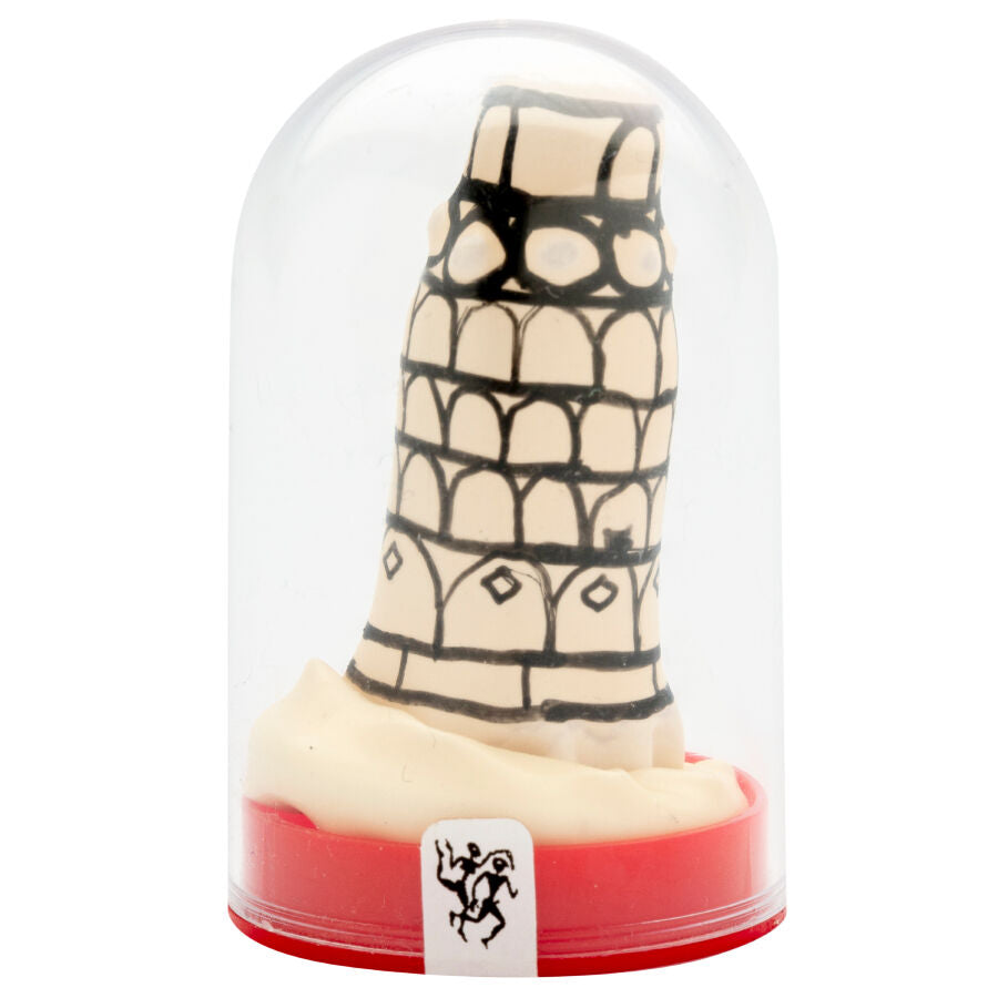 CONDOMERIE - PRESERVATIVI NOVITÀ DIPINTI A MANO TORRE DI PISA – Preservativi Divertenti