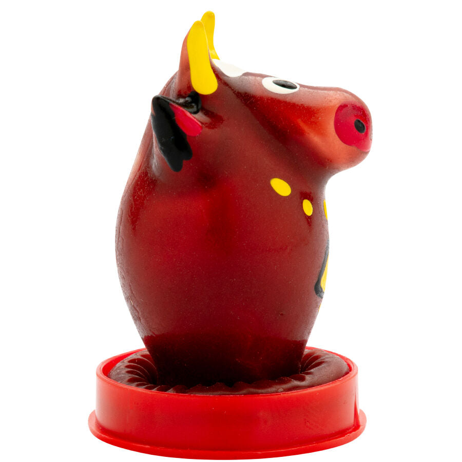 CONDOMERIE - PRESERVATIVI NOVITÀ DIPINTI A MANO MODELLO TORO 1 – Preservativi Divertenti – foto 2