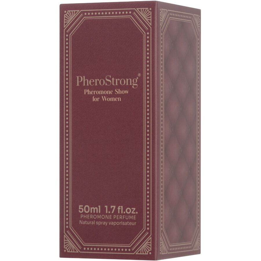 PHEROSTRONG - PROFUMO AI FEROMONI SHOW PER DONNA 50 ML – Profumi con feromoni femminili – foto 3
