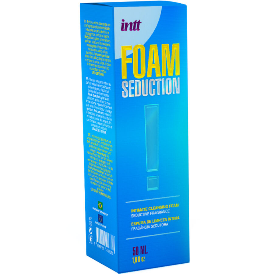 INTT RELEASES - FOAM SEDUCTION SCHIUMA DETERGENTE INTIMA 50 ML – Pulizia intima – foto 2