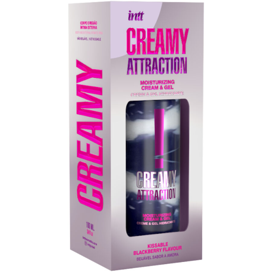 INTT RELEASES - CREMA E GEL AL GUSTO DI MORA DA BACIARE 100 ML – Lozione per il corpo – foto 2