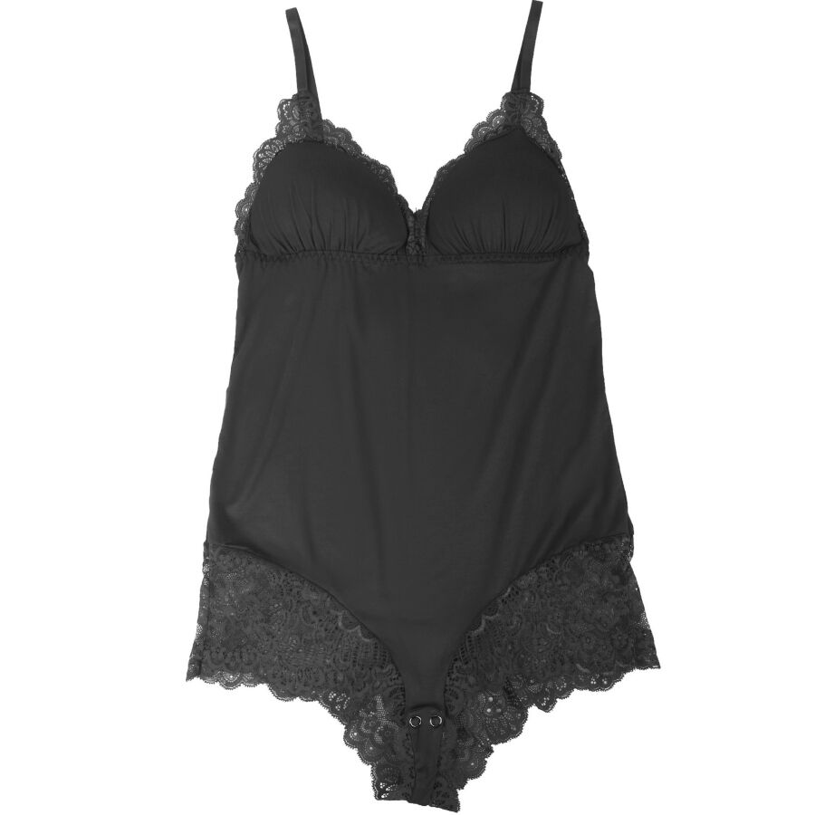 SUBBLIME - ORSACCHIOTTO CON DETTAGLI IN PIZZO FLOREALE NERO L/XL – Body – foto 10
