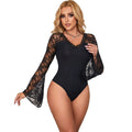 SUBBLIME - TEDDY ORECCHINO CON MOTIVO FLOREALE S / M – Body