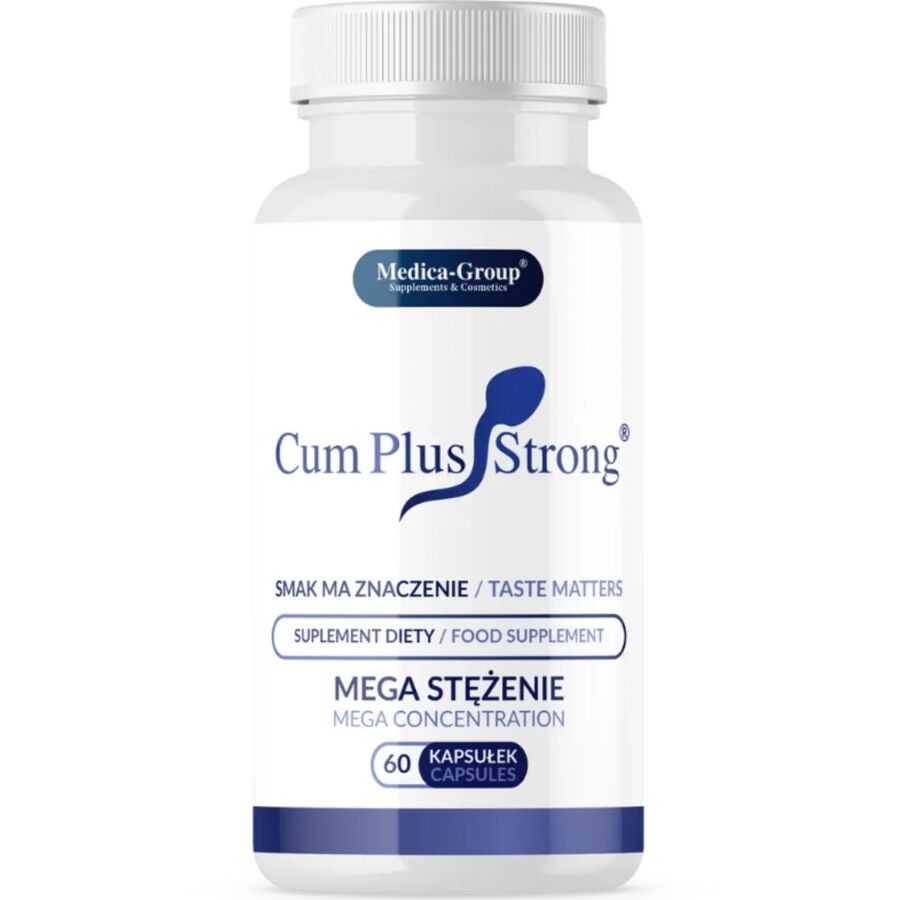 MEDICA GROUP - CUM PLUS FORTE INGRANDIMENTO DELLO SPERMA 60 CAPSULE – Pillole per uomini
