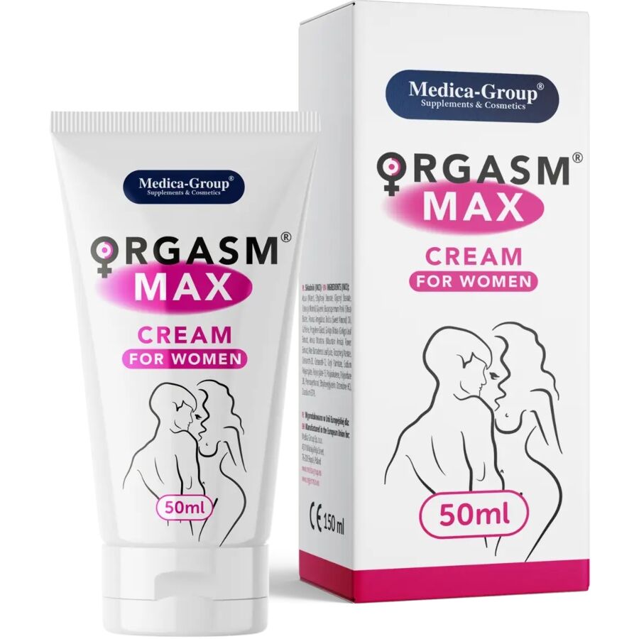 MEDICA GROUP - ORGASM MAX CREMA INTIMA DONNA 50 ML – Stimolanti per le donne