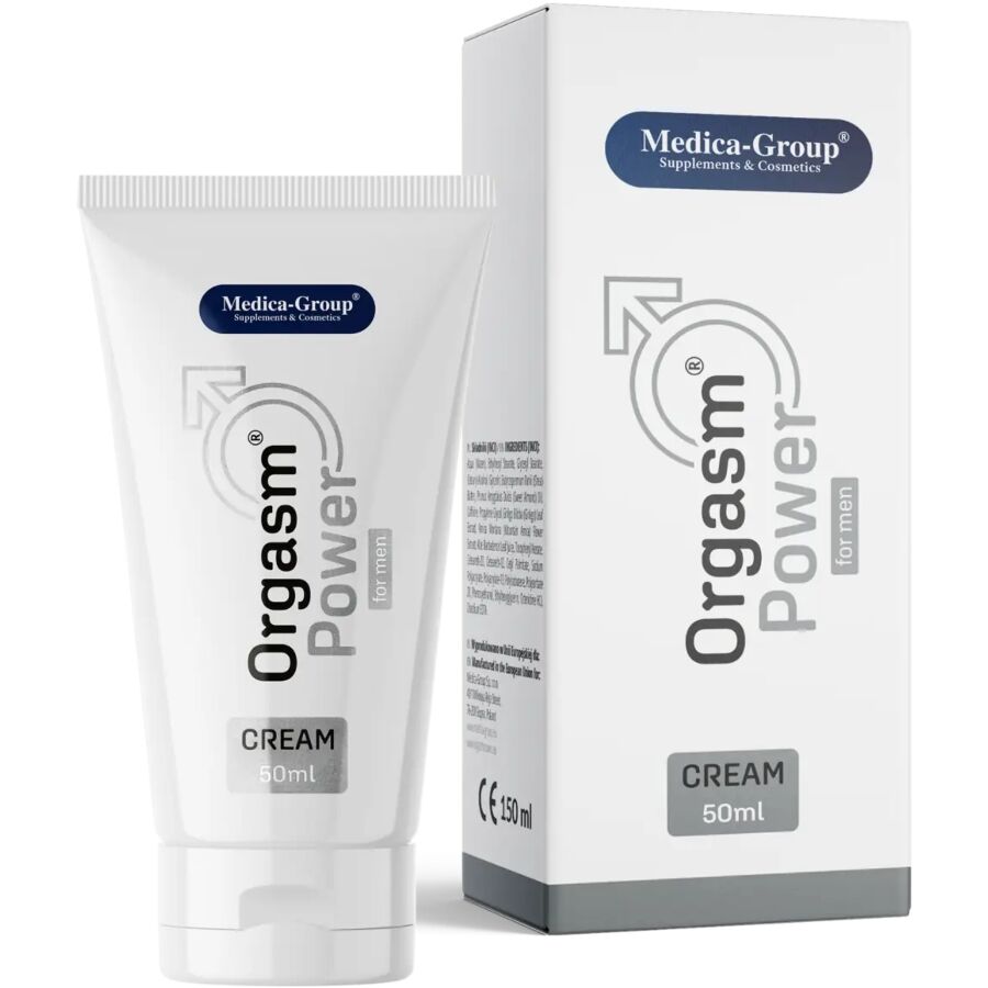 MEDICA GROUP - ORGASM POWER CREMA INTIMA PER UOMO 50 ML – Aumento dell'erezione