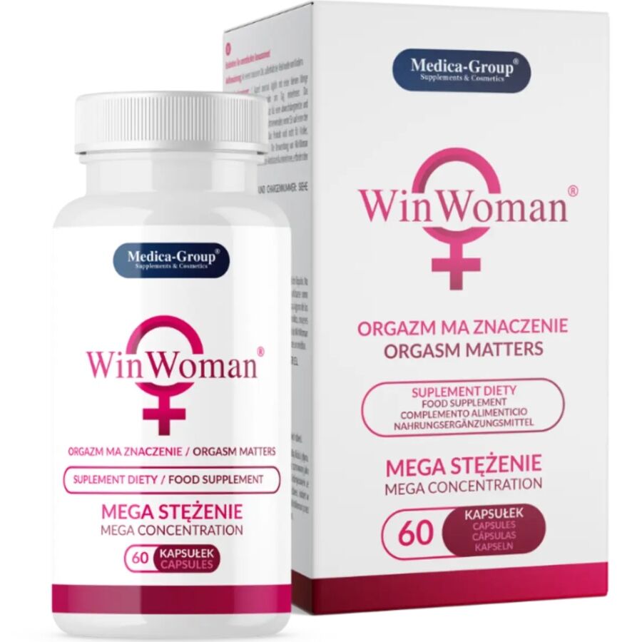 MEDICA GROUP - WIN WOMAN LIBIDO ENLARGEMENT 60 CAPSULE – Pillole per le donne – foto 2