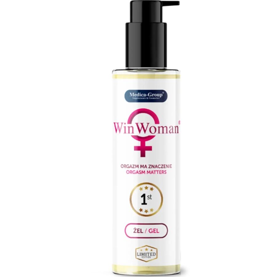 MEDICA GROUP - WIN WOMAN GEL INTIMO FEMMINILE 150 ML – Intensificatore dell'orgasmo