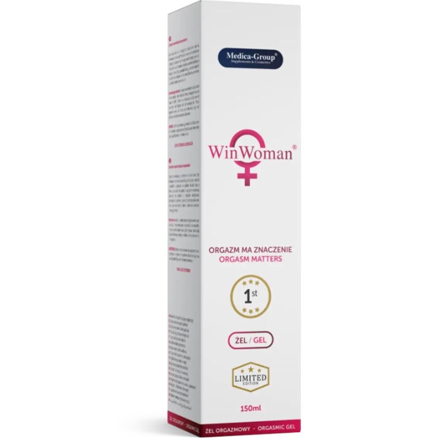 MEDICA GROUP - WIN WOMAN GEL INTIMO FEMMINILE 150 ML – Intensificatore dell'orgasmo – foto 2