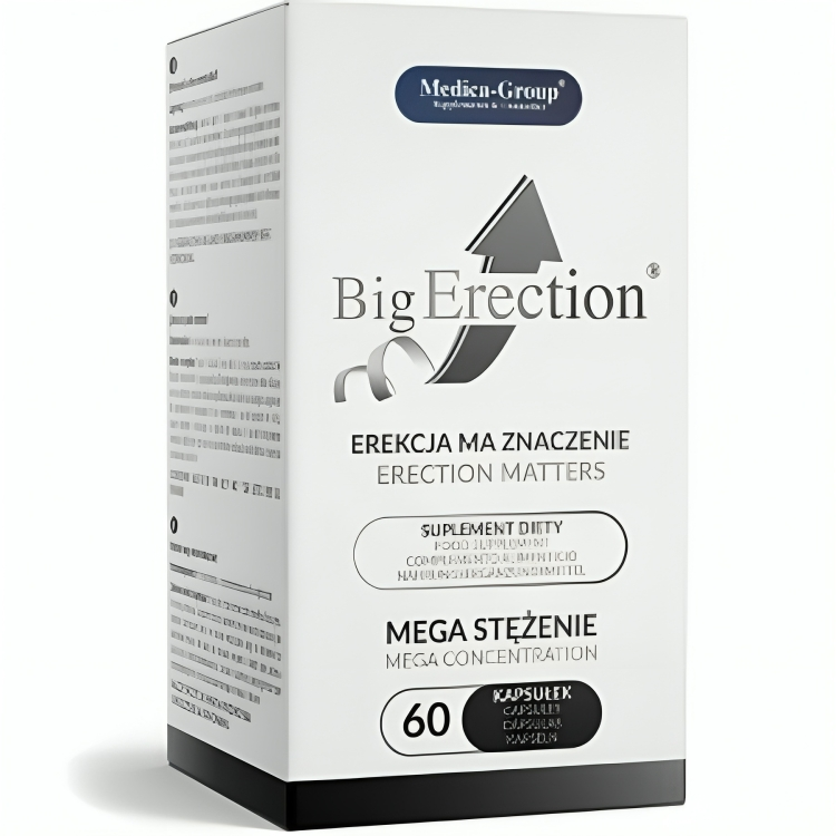MEDICA GROUP - EFFICACE POTENZIATORE DELL'EREZIONE PER UOMINI 60 CAPSULE – Pillole per uomini – foto 2