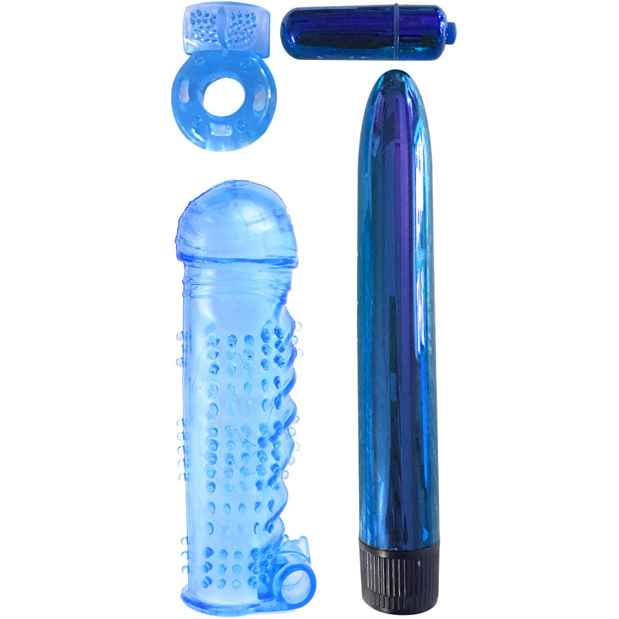 CLASSIX - KIT PER COPPIE PER IL PIACERE ULTIMO AZZURRO – kit Sex Toys