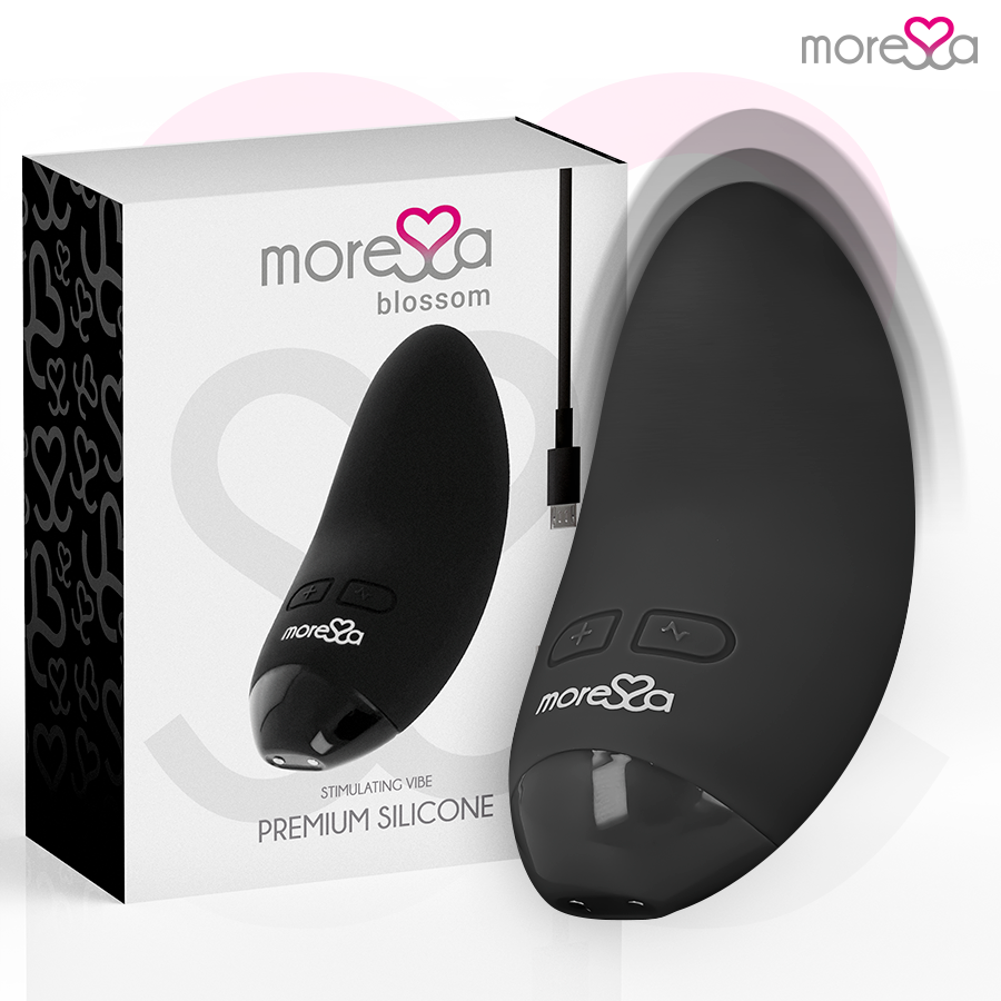 MORESSA - VIBRATORE BLOSSOM NERO – Mini vibratori