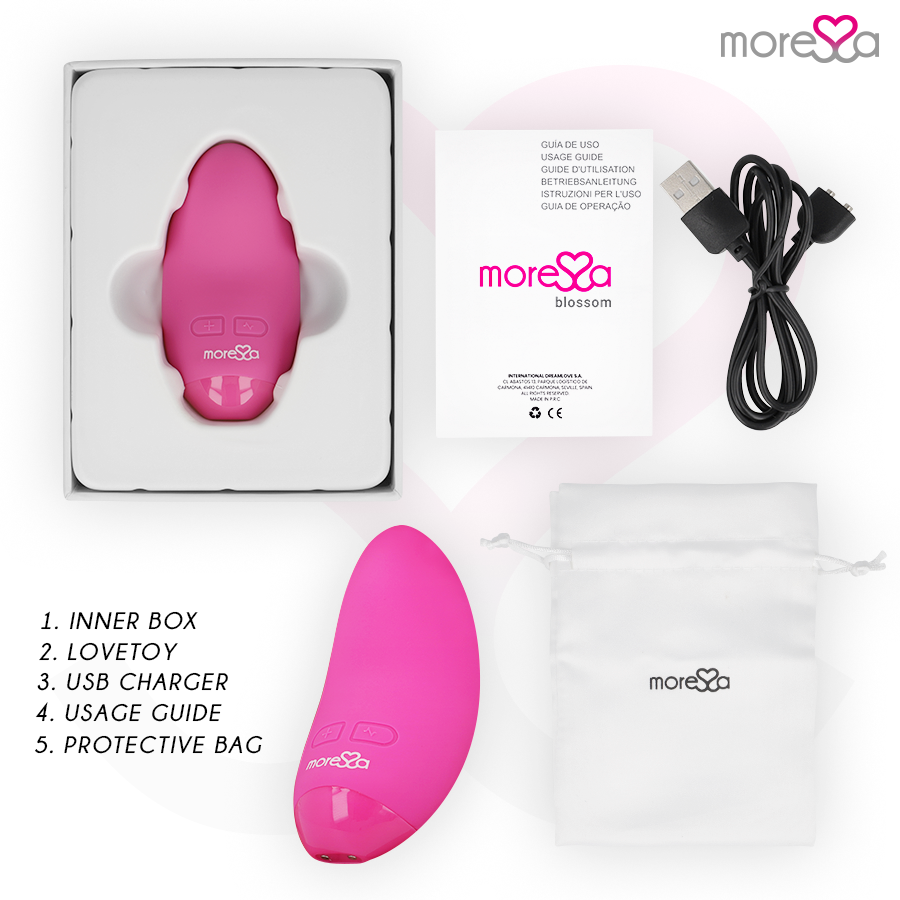 MORESSA - VIBRATORE BLOSSOM ROSA – Mini vibratori – foto 6