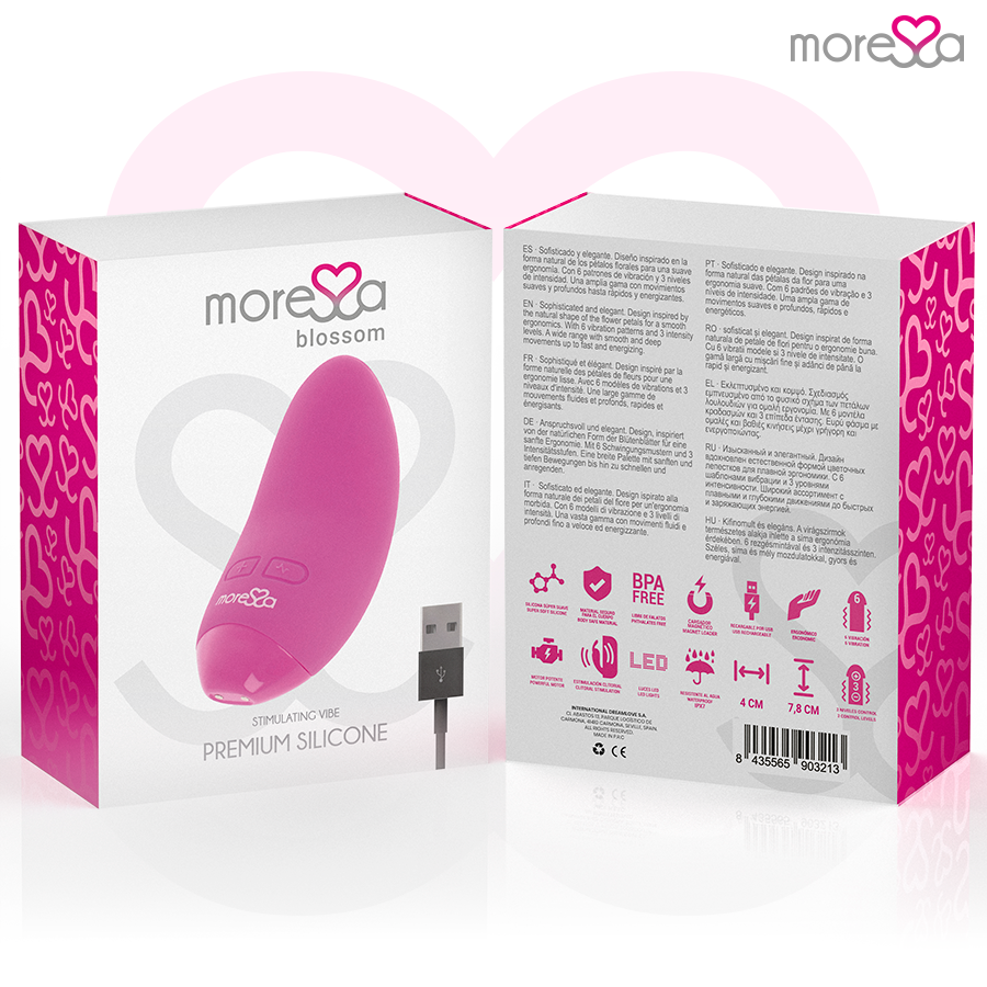 MORESSA - VIBRATORE BLOSSOM ROSA – Mini vibratori – foto 7
