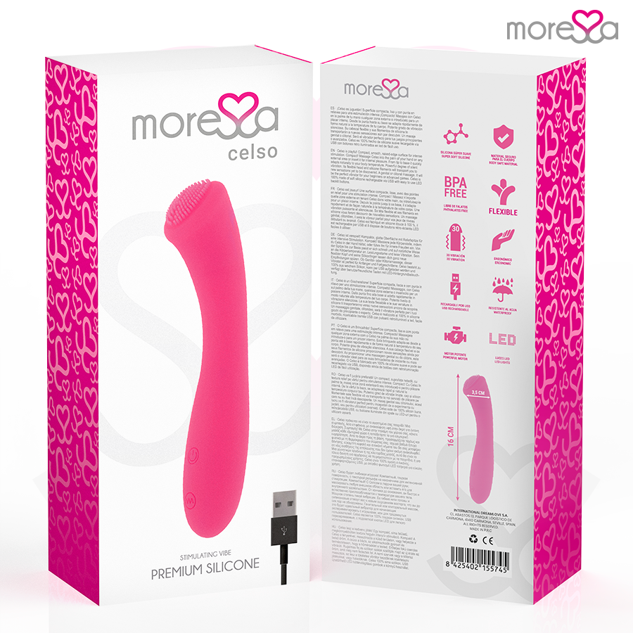MORESSA - CELSO PREMIUM SILICONE RICARICABILE – Vibratori a punto G – foto 7