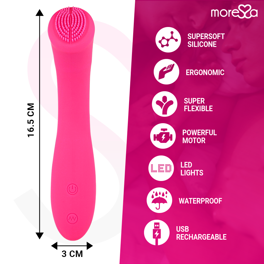 MORESSA - CELSO PREMIUM SILICONE RICARICABILE – Vibratori a punto G – foto 4