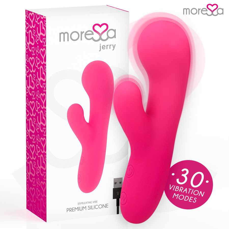 MORESSA - JERRY PREMIUM SILICONE RICARICABILE – Vibratori a punto G