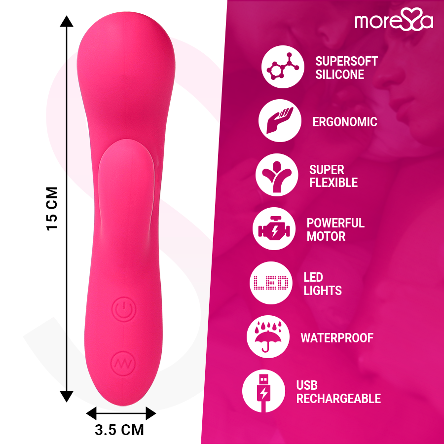 MORESSA - JERRY PREMIUM SILICONE RICARICABILE – Vibratori a punto G – foto 4