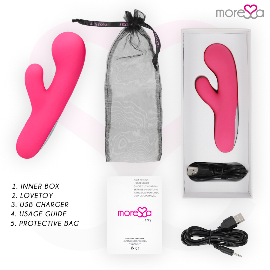 MORESSA - JERRY PREMIUM SILICONE RICARICABILE – Vibratori a punto G – foto 6