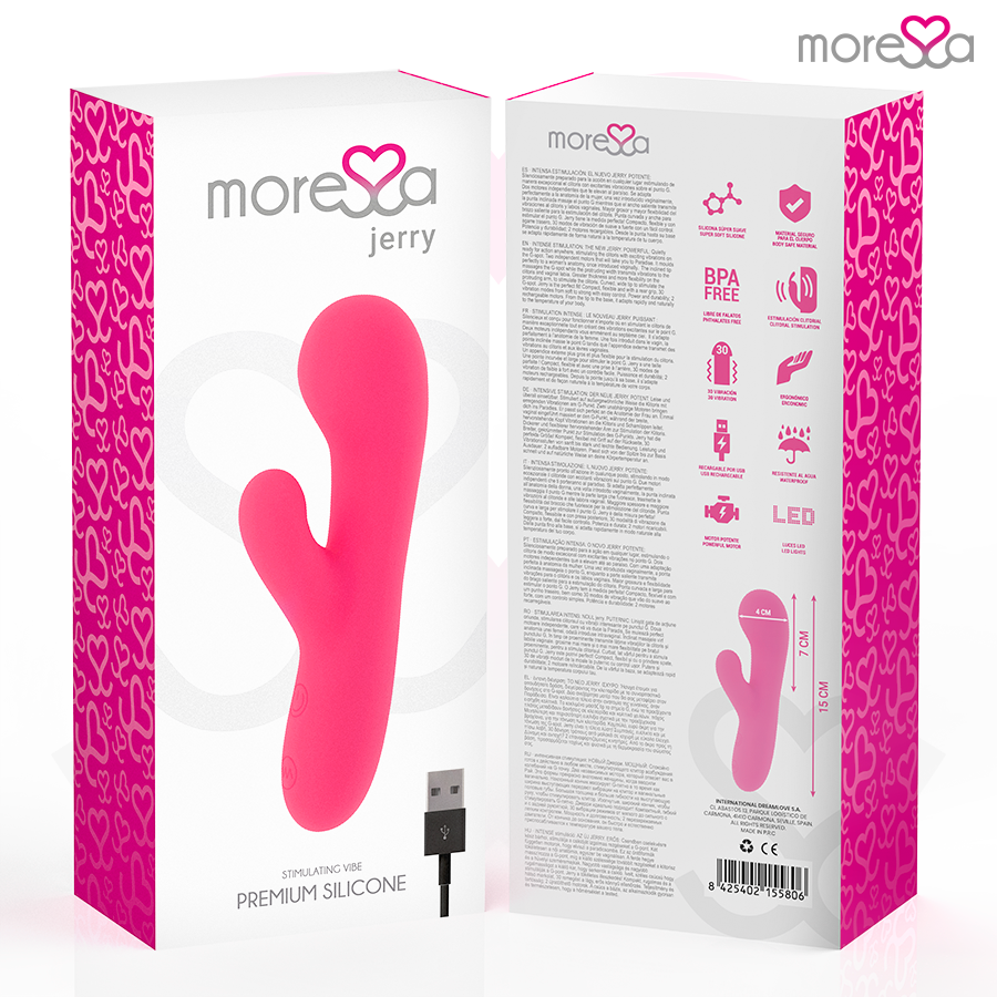 MORESSA - JERRY PREMIUM SILICONE RICARICABILE – Vibratori a punto G – foto 7