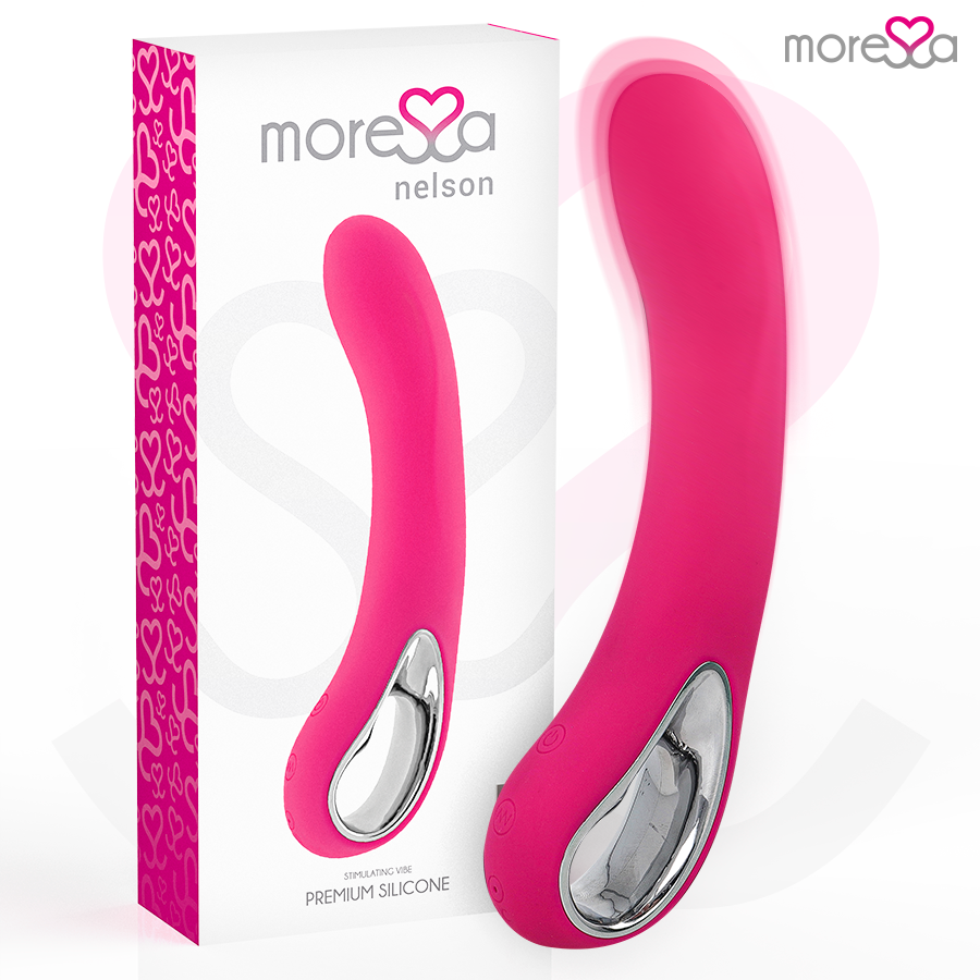 MORESSA - NELSON PREMIUM SILICONE RICARICABILE – Vibratori a punto G