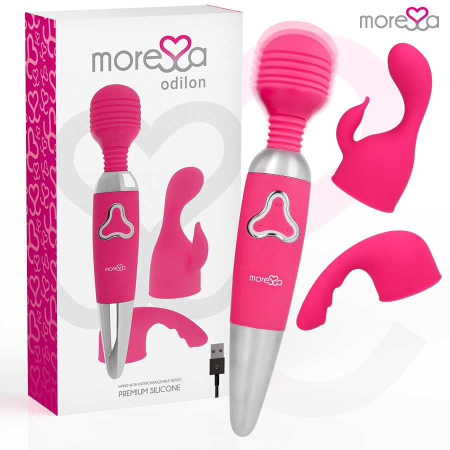 MORESSA - ODILON PREMIUM SILICONE RICARICABILE – Vibratore WAND