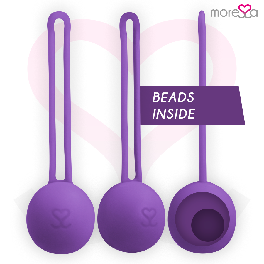 MORESSA - OSIAN ONE PREMIUM SILICONE LILLA – Sfere di silicone