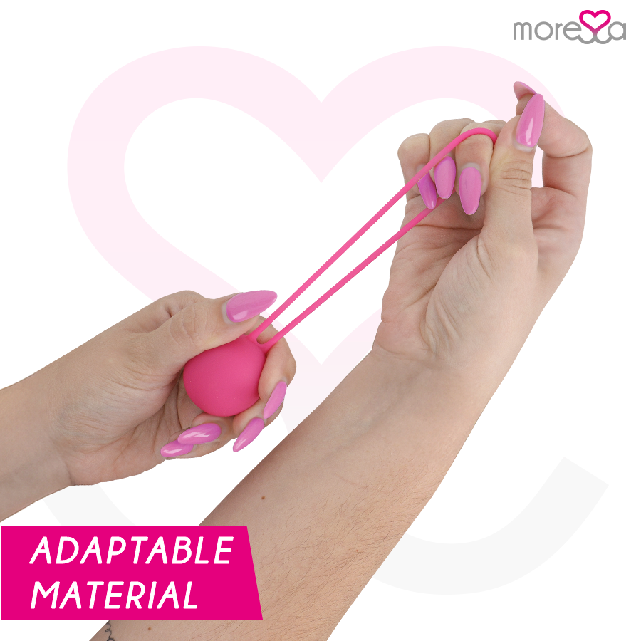 MORESSA - OSIAN ONE PREMIUM SILICONE ROSA – Sfere di silicone – foto 3