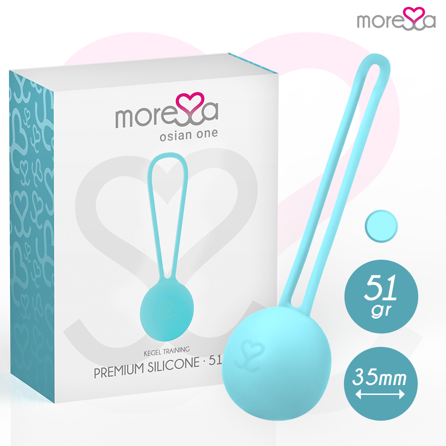 MORESSA - OSIAN ONE PREMIUM SILICONE TURCHESE – Sfere di silicone – foto 2