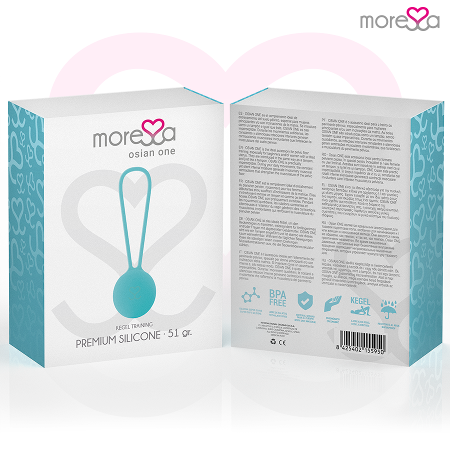 MORESSA - OSIAN ONE PREMIUM SILICONE TURCHESE – Sfere di silicone – foto 7