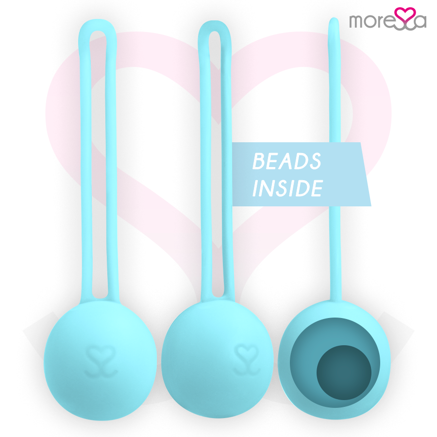 MORESSA - OSIAN ONE PREMIUM SILICONE TURCHESE – Sfere di silicone