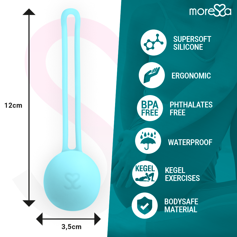 MORESSA - OSIAN ONE PREMIUM SILICONE TURCHESE – Sfere di silicone – foto 4