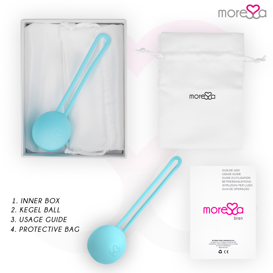 MORESSA - OSIAN ONE PREMIUM SILICONE TURCHESE – Sfere di silicone – foto 6
