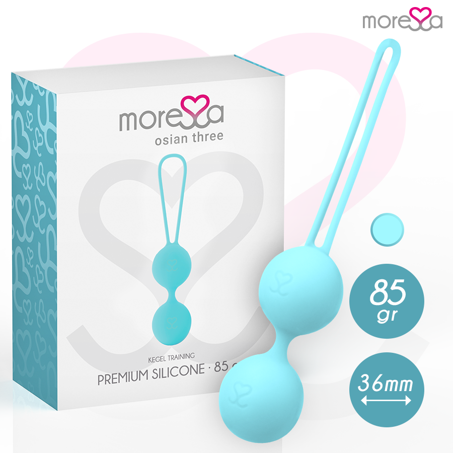MORESSA - OSIAN TRE SILICONE PREMIUM TURCHESE – Sfere di silicone – foto 2
