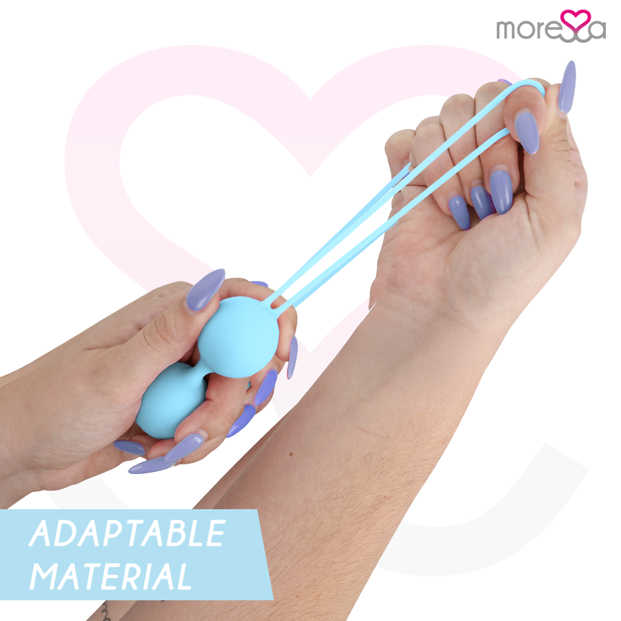MORESSA - OSIAN DUE SILICONE PREMIUM TURCHESE – Sfere di silicone – foto 3