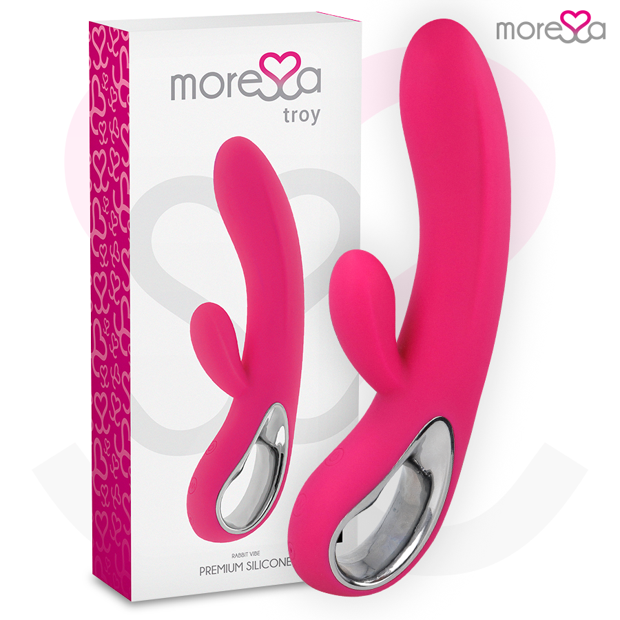 MORESSA - TROY PREMIUM SILICONE RICARICABILE – Vibratori a punto G