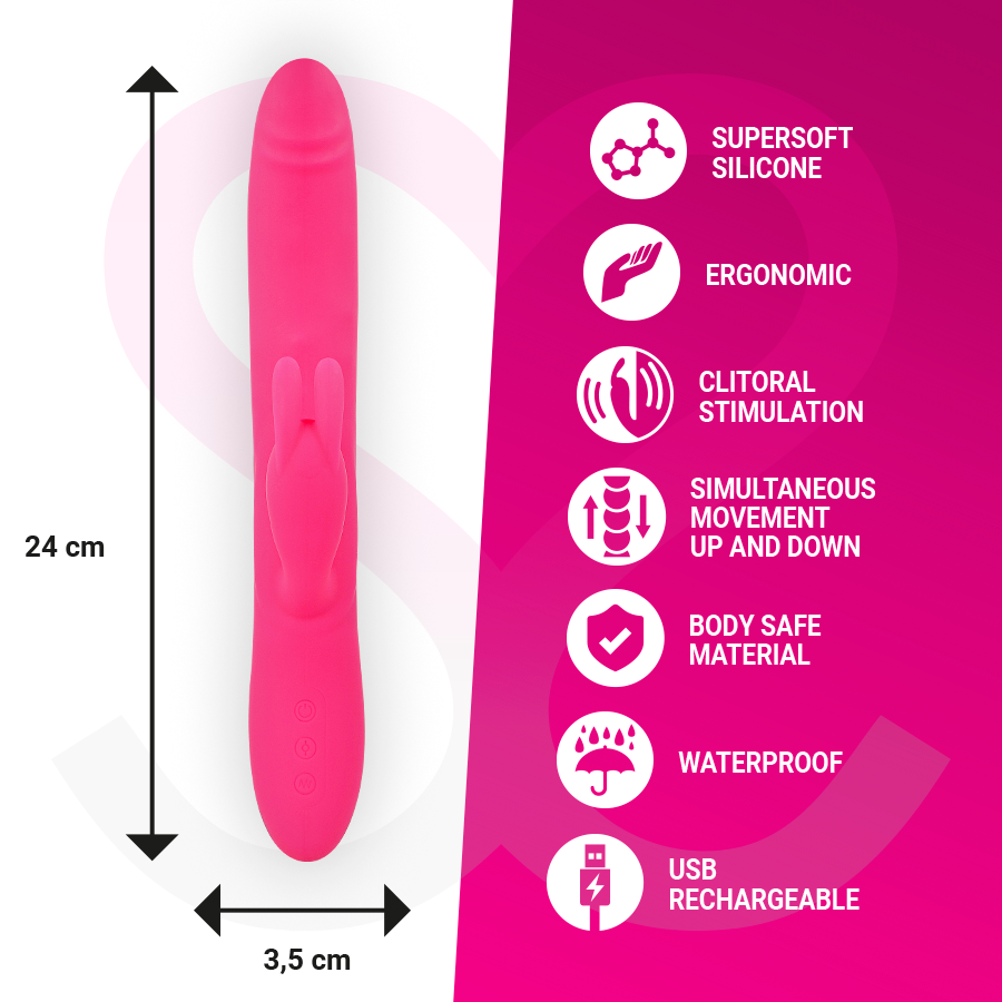 MORESSA - SILICONE RICARICABILE WARREN PREMIUM – Vibratori HI-TECH – foto 5