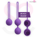 MORESSA - OSIAN SET PREMIUM IN SILICONE LILLA – Sfere di silicone