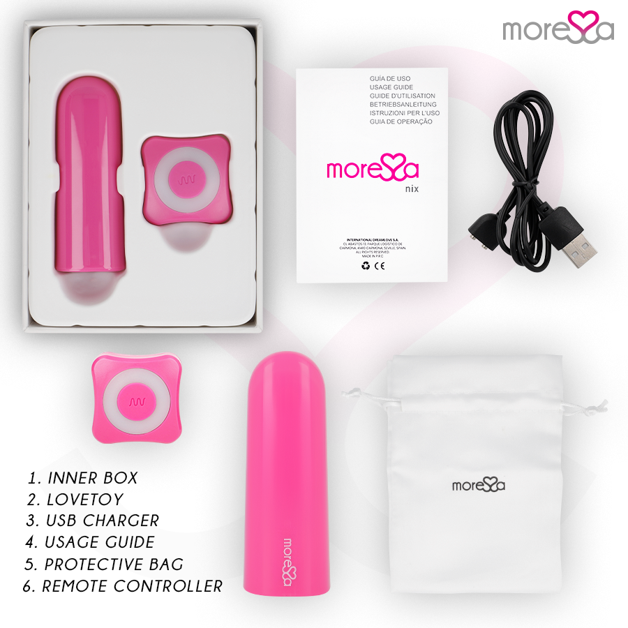 MORESSA - TELECOMANDO VIBRATORE NIX ROSA – Telecomando – foto 6