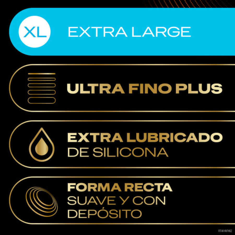 DUREX - TOTAL CONNECTION XL ULTRA FINE PLUS SENZA LATTICE 10 UNITÀ – Taglia XL (grande) – foto 3