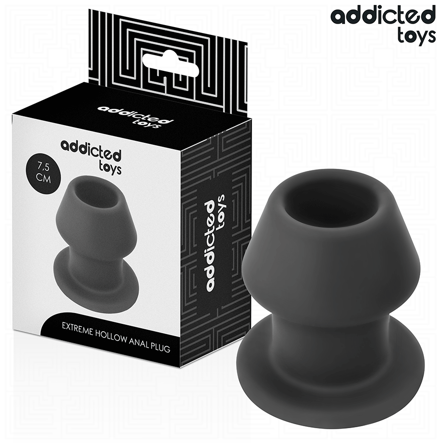 ADDICTED TOYS - EXTREME HOLLOW ANAL PLUG TAGLIA S 7,5 CM – Tappi anali
