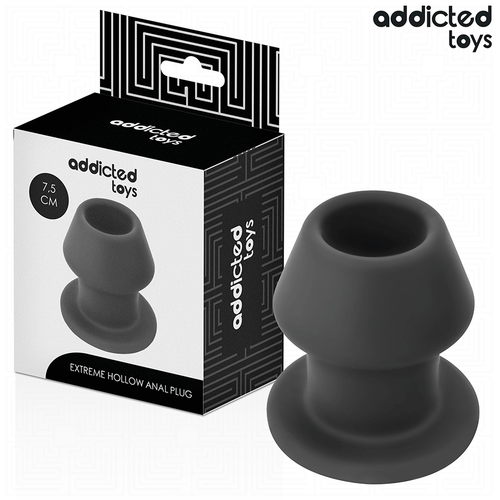 ADDICTED TOYS - EXTREME HOLLOW ANAL PLUG TAGLIA S 7,5 CM – Tappi anali