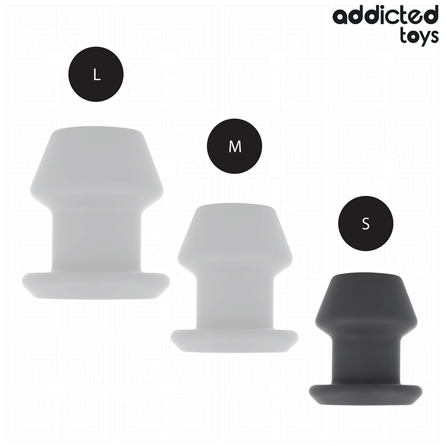 ADDICTED TOYS - EXTREME HOLLOW ANAL PLUG TAGLIA S 7,5 CM – Tappi anali – foto 5