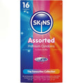 SKINS - CONFEZIONE ASSORTITA DI PREMIUM CONSERVANTI 16 PEZZI – Tutte le dimensioni della scatola