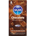 SKINS - PRESERVATIVI PREMIUM AL CIOCCOLATO CONFEZIONE DA 8 – Profumo