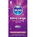 SKINS - PRESERVATIVI EXTRA LARGE PREMIUM CONFEZIONE DA 8 – Taglia XL (grande)