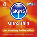 SKINS - PRESERVATIVI ULTRA SOTTILI PREMIUM CONFEZIONE DA 4 – Sensibile