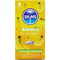 SKINS - PRESERVATIVI BANANA PREMIUM CONFEZIONE DA 8 – Profumo