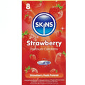SKINS - PRESERVATIVI PREMIUM ALLA FRAGOLA CONFEZIONE DA 8 – Profumo